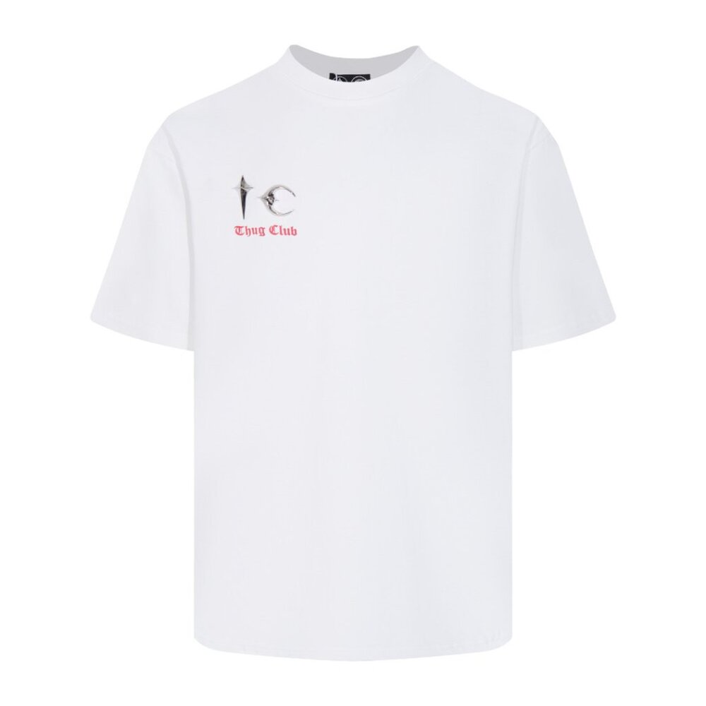 Thug Club Controversial Statement White T Shirt